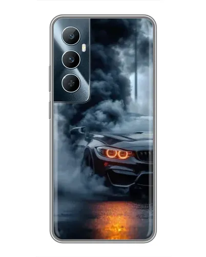 Чехол для Realme C65 с картинкой «BMW M-Power — абстракция» Чехол для Realme C65 с картинкой «BMW M-Power — абстракция»