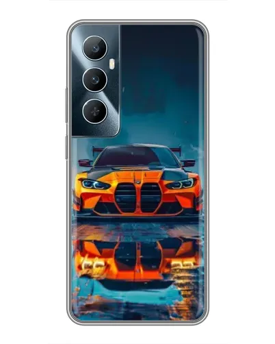 Чехол для Realme C65 с картинкой «BMW — золотая эмблема» Чехол для Realme C65 с картинкой «BMW — золотая эмблема»