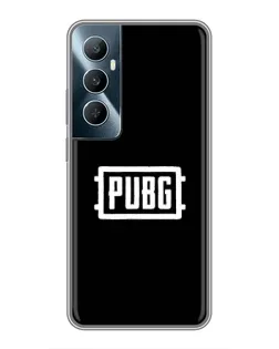 Чохол для Realme C65 з картинкою «Лого BMW — металевий блиск»