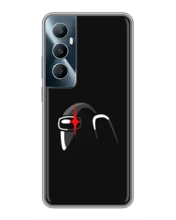 Чохол для Realme C65 з картинкою «Among Us шолом»