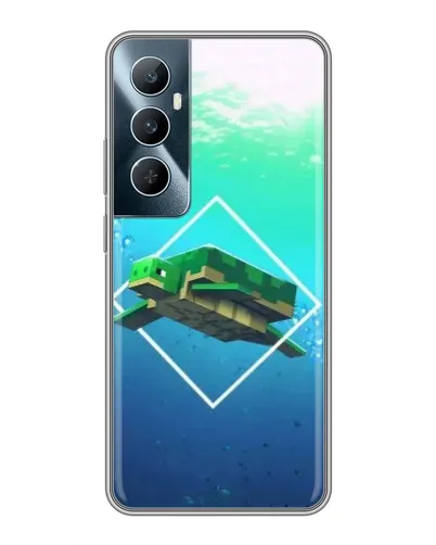 Чохол для Realme C65 з картинкою «Черепаха Minecraft» Чохол для Realme C65 з картинкою «Черепаха Minecraft»