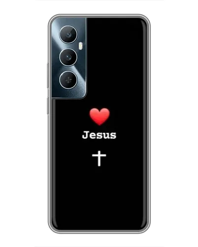 Чохол для Realme C65 з картинкою «Серце - Jesus» Чохол для Realme C65 з картинкою «Серце - Jesus»