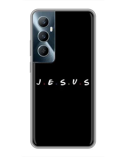 Чохол для Realme C65 з картинкою «Крапки віри J.E.S.U.S.» Чохол для Realme C65 з картинкою «Крапки віри J.E.S.U.S.»