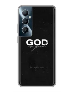 Чохол для Realme C65 з картинкою «GOD — Бог над усім»