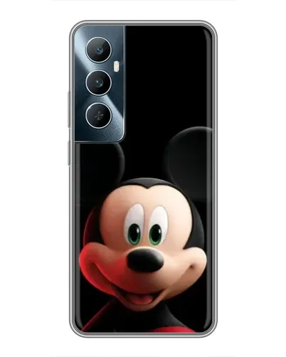 Чехол для Realme C65 с картинкой «Улыбающийся Микки Маус»