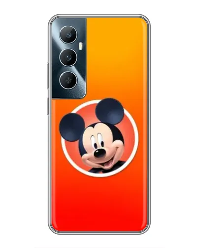 Чехол для Realme C65 с картинкой «Mickey в круге»