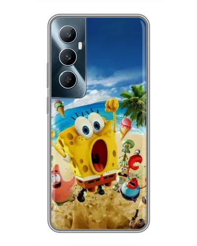 Чехол для Realme C65 с картинкой «Развлечения на пляже»