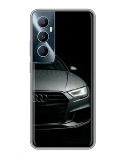 Чохол для Realme C65 з картинкою «Audi — деталізація кузова»