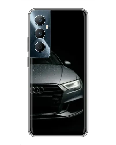 Чехол для Realme C65 с картинкой «Audi — детализация кузова» Чехол для Realme C65 с картинкой «Audi — детализация кузова»