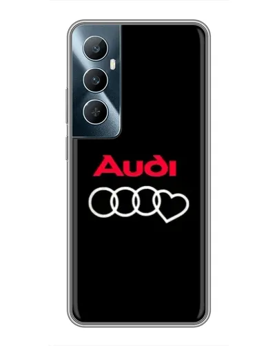 Чехол для Realme C65 с картинкой «Логотип Audi Heart» Чехол для Realme C65 с картинкой «Логотип Audi Heart»