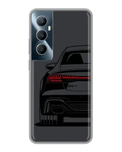 Чохол для Realme C65 з картинкою «Задня частина Audi — арт»