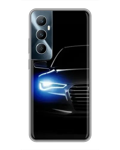 Чехол для Realme C65 с картинкой «Неоновый взгляд Audi» Чехол для Realme C65 с картинкой «Неоновый взгляд Audi»