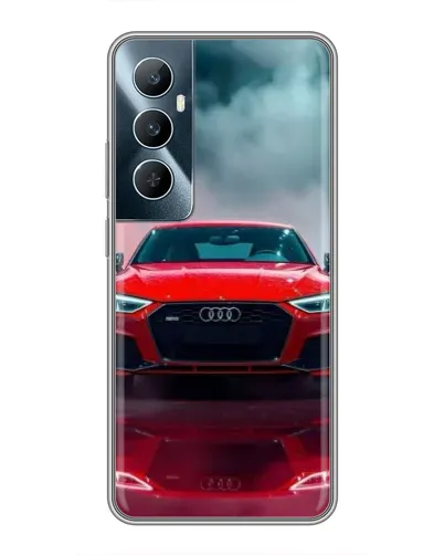 Чехол для Realme C65 с картинкой «Audi RS — красный стиль» Чехол для Realme C65 с картинкой «Audi RS — красный стиль»