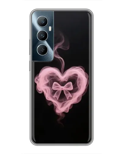 Чохол для Realme C65 з картинкою «Димчасте серце»