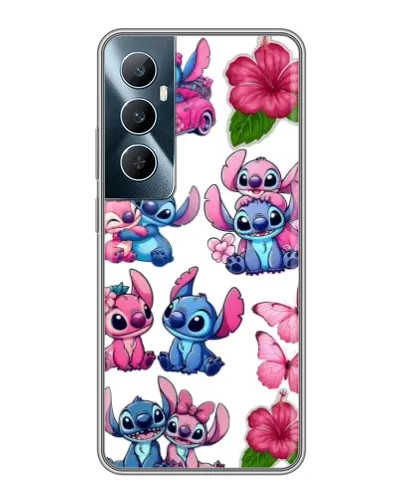 Чохол для Realme C65 з картинкою «Стікери Stitch та Angel» Чохол для Realme C65 з картинкою «Стікери Stitch та Angel»
