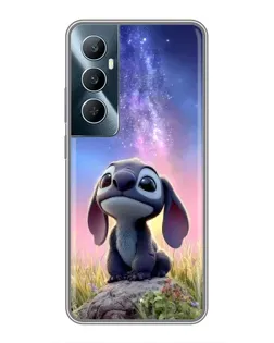 Чохол для Realme C65 з картинкою «Стіч на світанку»