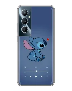 Чохол для Realme C65 з картинкою «Музичний Stitch»
