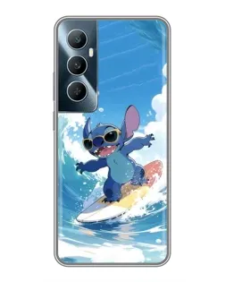 Чохол для Realme C65 з картинкою «Стіч на хвилі»