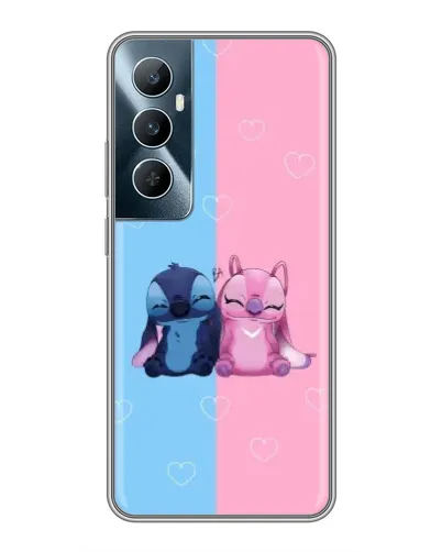 Чохол для Realme C65 з картинкою «Stitch та Angel Love» Чохол для Realme C65 з картинкою «Stitch та Angel Love»