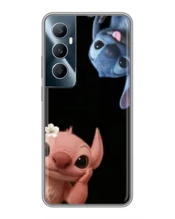 Чохол для Realme C65 з картинкою «Фіолетовий туман троянд»