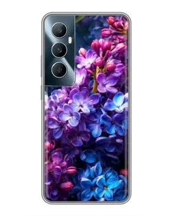 Чехол для Realme C65 с картинкой «Сиреневый цвет»