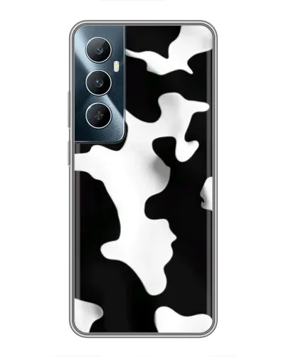 Чехол для Realme C65 с картинкой «Черно-белое пятно»