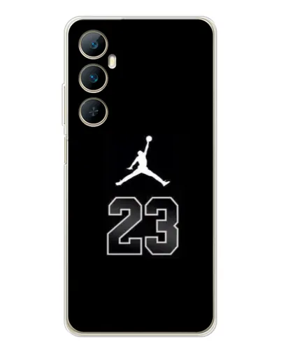 Чехол для Realme C66 с картинкой «Jordan Flight 23»