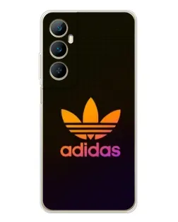 Чехол для Realme C66 с картинкой «Градиент Adidas» Чехол для Realme C66 с картинкой «Градиент Adidas»