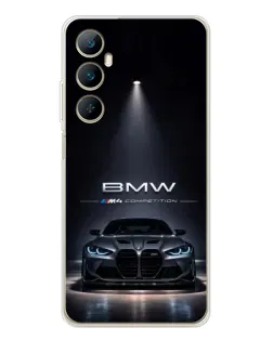 Чохол для Realme C66 з картинкою «BMW крізь нічне місто» Чохол для Realme C66 з картинкою «BMW крізь нічне місто»