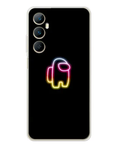 Чехол для Realme C66 с картинкой «Among Us градиент» Чехол для Realme C66 с картинкой «Among Us градиент»