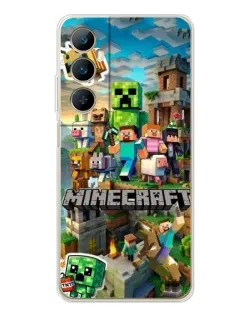 Чохол для Realme C66 з картинкою «Замок Minecraft» Чохол для Realme C66 з картинкою «Замок Minecraft»