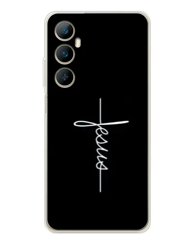 Чехол для Realme C66 с картинкой «Тонкая линия веры» Чехол для Realme C66 с картинкой «Тонкая линия веры»
