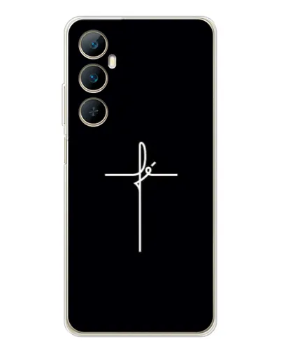 Чехол для Realme C66 с картинкой «Тонкий крест» Чехол для Realme C66 с картинкой «Тонкий крест»