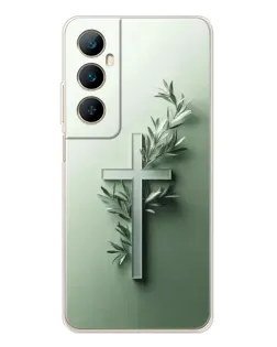 Чехол для Realme C66 с картинкой «Оливковая ветвь»