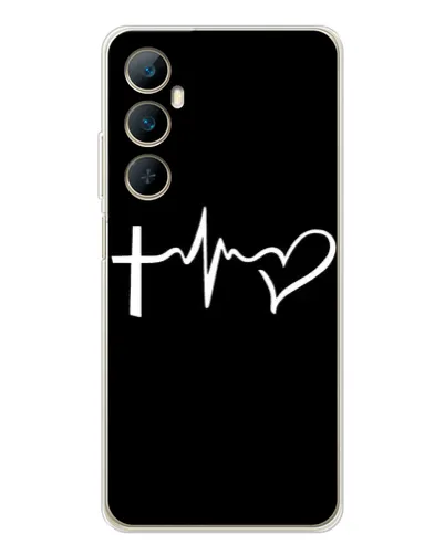 Чехол для Realme C66 с картинкой «Пульс веры» Чехол для Realme C66 с картинкой «Пульс веры»