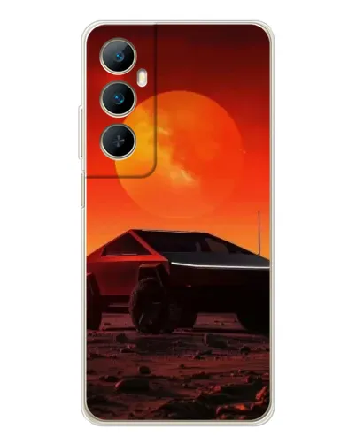 Чехол для Realme C66 с картинкой «Cybertruck на Марсе» Чехол для Realme C66 с картинкой «Cybertruck на Марсе»