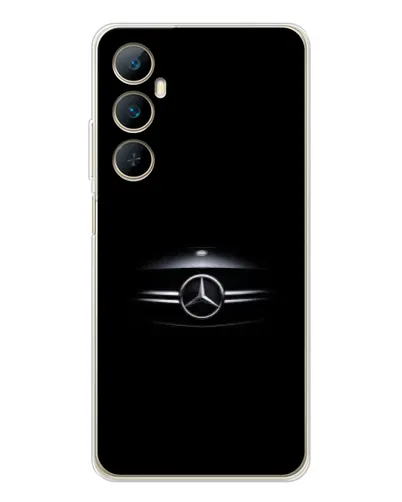 Чехол для Realme C66 с картинкой «Mercedes — абстрактные линии» Чехол для Realme C66 с картинкой «Mercedes — абстрактные линии»