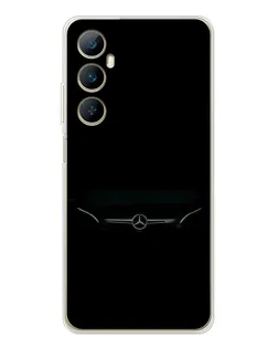 Чехол для Realme C66 с картинкой «Mercedes Stealth Look»