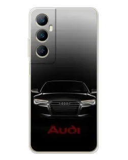 Чохол для Realme C66 з картинкою «Audi — градієнтний контур» Чохол для Realme C66 з картинкою «Audi — градієнтний контур»