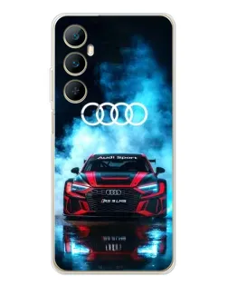 Чохол для Realme C66 з картинкою «Audi Sport — неон» Чохол для Realme C66 з картинкою «Audi Sport — неон»