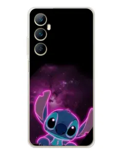 Чохол для Realme C66 з картинкою «Неоновий Stitch» Чохол для Realme C66 з картинкою «Неоновий Stitch»