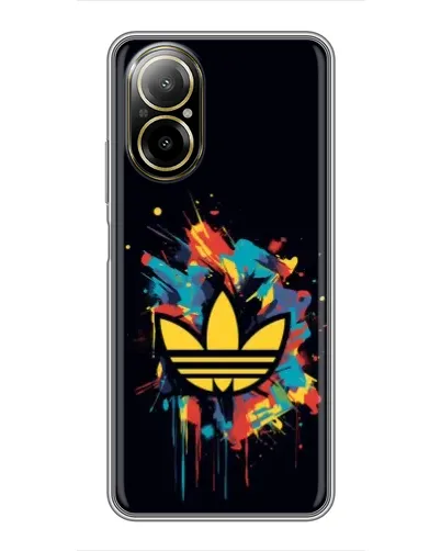 Чехол для Realme C67 с картинкой «Adidas Splash» Чехол для Realme C67 с картинкой «Adidas Splash»