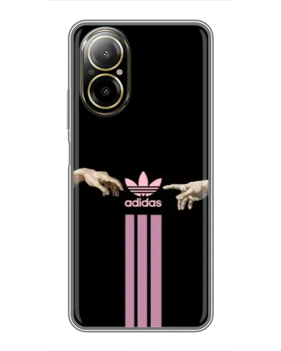 Чехол для Realme C67 с картинкой «Adidas Hands» Чехол для Realme C67 с картинкой «Adidas Hands»