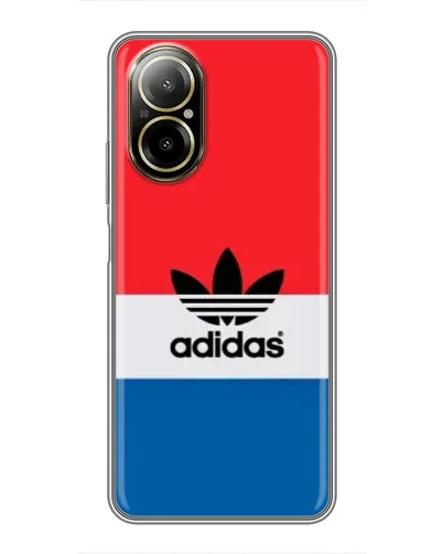Чехол для Realme C67 с картинкой «Ретро блоки Adidas» Чехол для Realme C67 с картинкой «Ретро блоки Adidas»