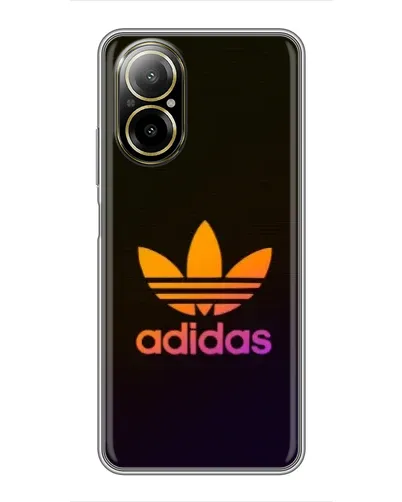 Чехол для Realme C67 с картинкой «Градиент Adidas» Чехол для Realme C67 с картинкой «Градиент Adidas»