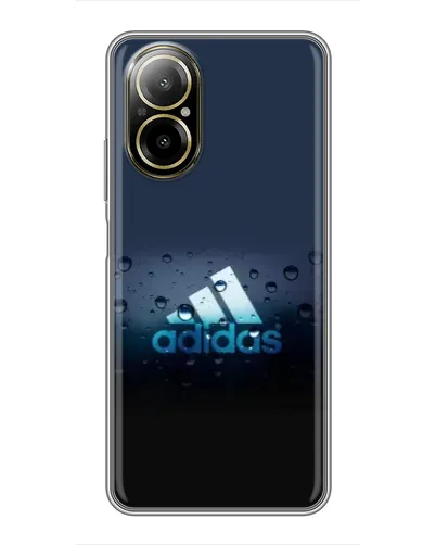 Чехол для Realme C67 с картинкой «Adidas Water Drops» Чехол для Realme C67 с картинкой «Adidas Water Drops»