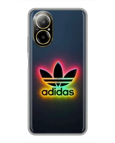 Чехол для Realme C67 с картинкой «Неоновый Adidas» Чехол для Realme C67 с картинкой «Неоновый Adidas»