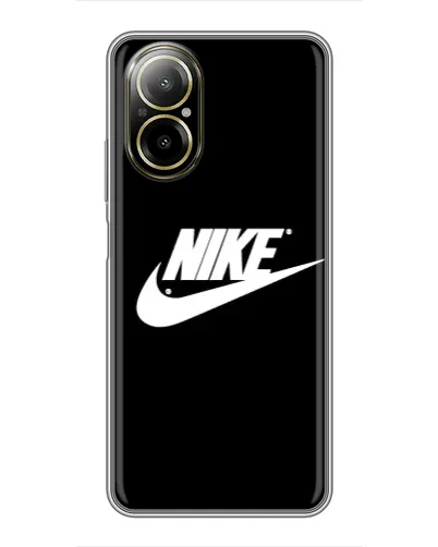 Чехол для Realme C67 с картинкой «Мазки краски Nike» Чехол для Realme C67 с картинкой «Мазки краски Nike»