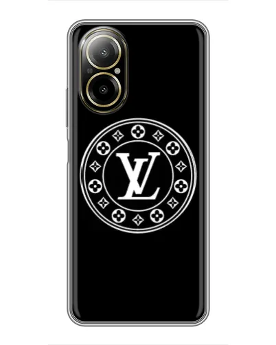Чехол для Realme C67 с картинкой «LV — печать стиля»