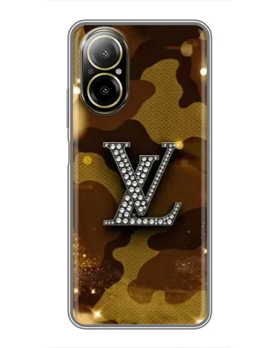 Чехол для Realme C67 с картинкой «Камуфляжный Louis Vuitton»